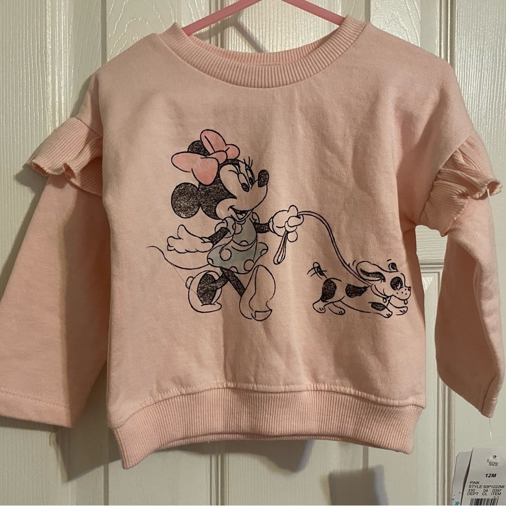 NWT Disney Minnie‎ Mouse Sweatshirt